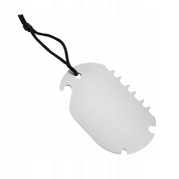 Grill cleaning scraper 9x13.5 cm material