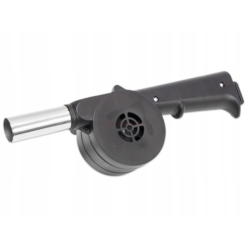 Blower for lighting the fireplace grill