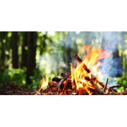 Krosnelių, židinių, grilių, laužų kūrenimas, 40 flamito kubelių