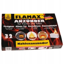 Uždegimas griliui ir viryklei, 32 kubeliai, baltas, prekės kodas: 01395