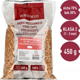 Rūkyklos jaunikliai borniak rudalksnis bukas 450 g