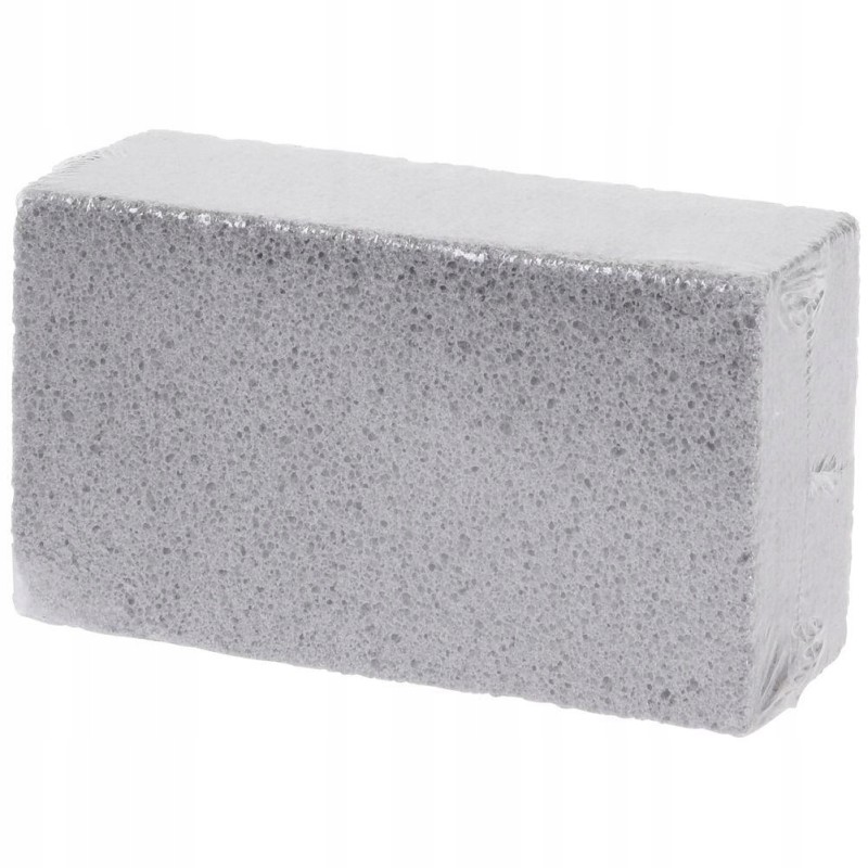 Grill cleaning brush grate stone
