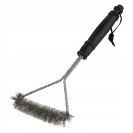 Grilli puhastushari, traat, 30 cm, terasest grillrest, puhastusvahend