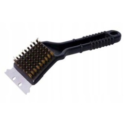 Aukciono prekė: 2 viename grilio valymo šepetys