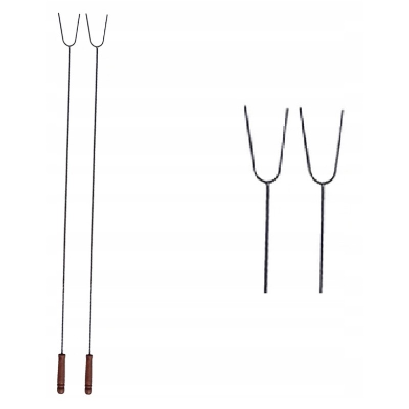 Dešros lazdelės, 100 cm ilgio (2 komplektas)