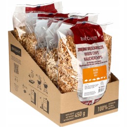 Alksnio drožlės, skirtos rūkyti ir kepti ant grotelių, 450 g, 8 klasė