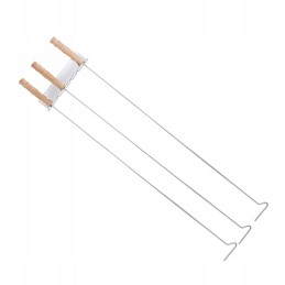 Įrankių kabykla, indai, kepsninės lazdelės, 6 omai