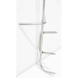 Žuvies rūkymo kabliukai, stiprūs, stori, 4mm, 1 vnt