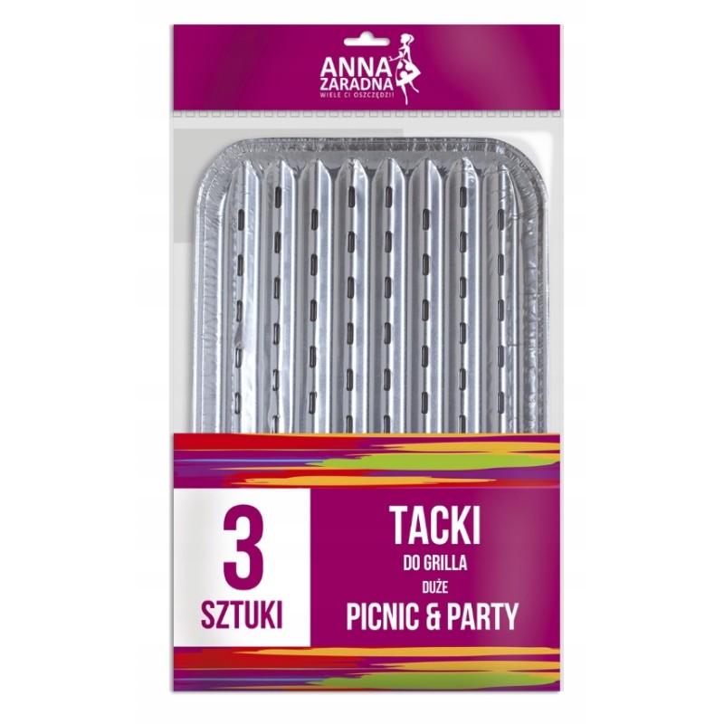 Grill trays 3pcs large