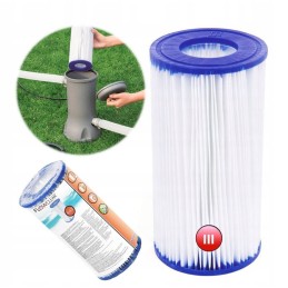 Filtras III tipo filtro siurbliui Bestway 58012 iki 2006 3028 5678 lh