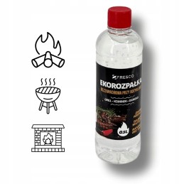 Gelinis ekologiškas žiebtuvėlis 0,5l kepsninei, židiniui, fresko židiniui, bekvapis