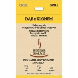 Padažykite granules su klevo aromato skoniu