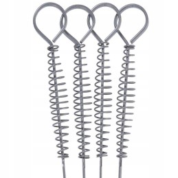 Iesms, tērauda iesmi grilētiem kebabiem, 4 gab, 42 5 cm