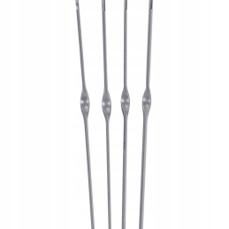 Varras, terasvardad grillkebabi jaoks, 4 tk, 42 5 cm