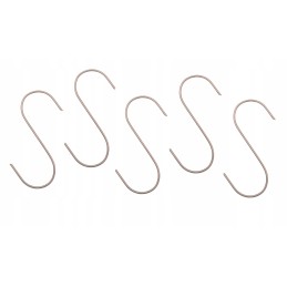 Tvirti lenkiški rūkymo kabliukai, 5 vnt