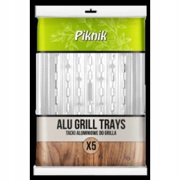Alumiiniumist grillalus, 5 tk, piknik
