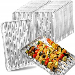 Aluminum grill tray 5 pieces picnic