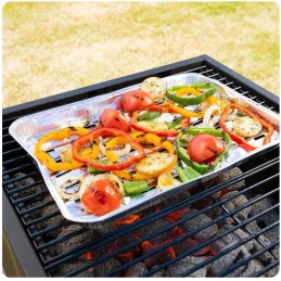 Aluminum grill tray 5 pieces picnic