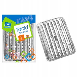 Grill trays 26 5x18 5x1 9cm 3pcs