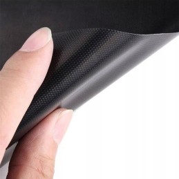 Teflon grill mat 2 pieces 40x33cm tray mats black