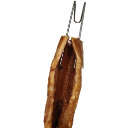 Žuvies rūkymo kabliukai 18 cm, nerūdijančio plieno, 3 vnt