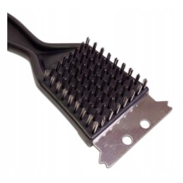 Aukciono prekė: 2 viename grilio valymo šepetys