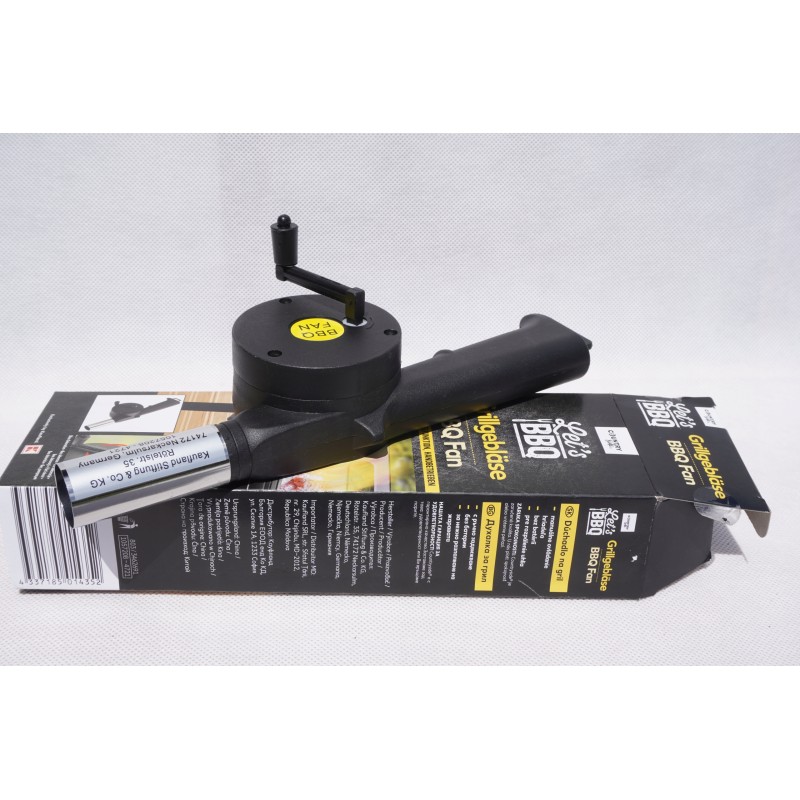 BBQ grill lighting blower