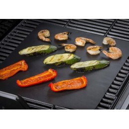 Set of 2 universal reusable Teflon mats - prepare your favorite dishes like a top chef!