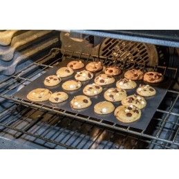 Set of 2 universal reusable Teflon mats - prepare your favorite dishes like a top chef!