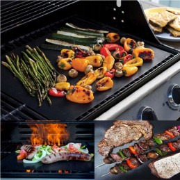 Set of 2 universal reusable Teflon mats - prepare your favorite dishes like a top chef!