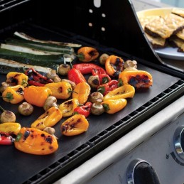 Set of 2 universal reusable Teflon mats - prepare your favorite dishes like a top chef!