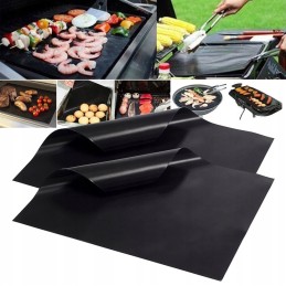 Set of 2 universal reusable Teflon mats - prepare your favorite dishes like a top chef!