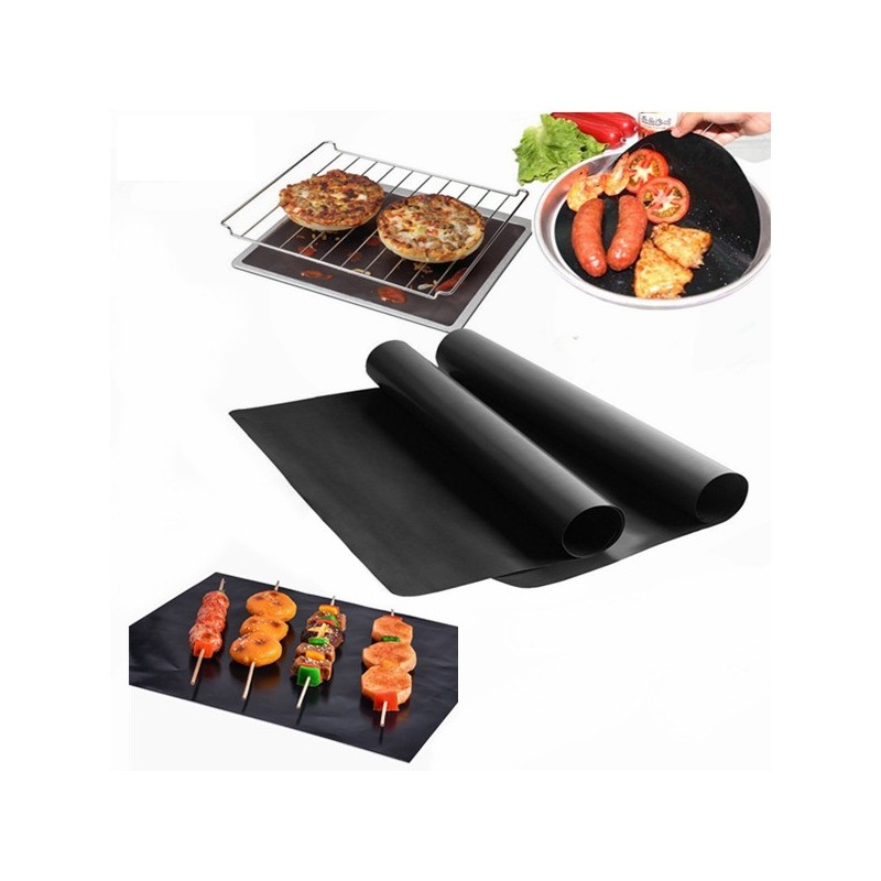 Teflon grillmatt, grill küpsetusplaat x3