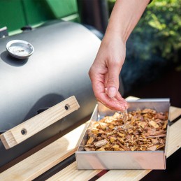 Wood chips for smoking grill plum browin 780837 450g