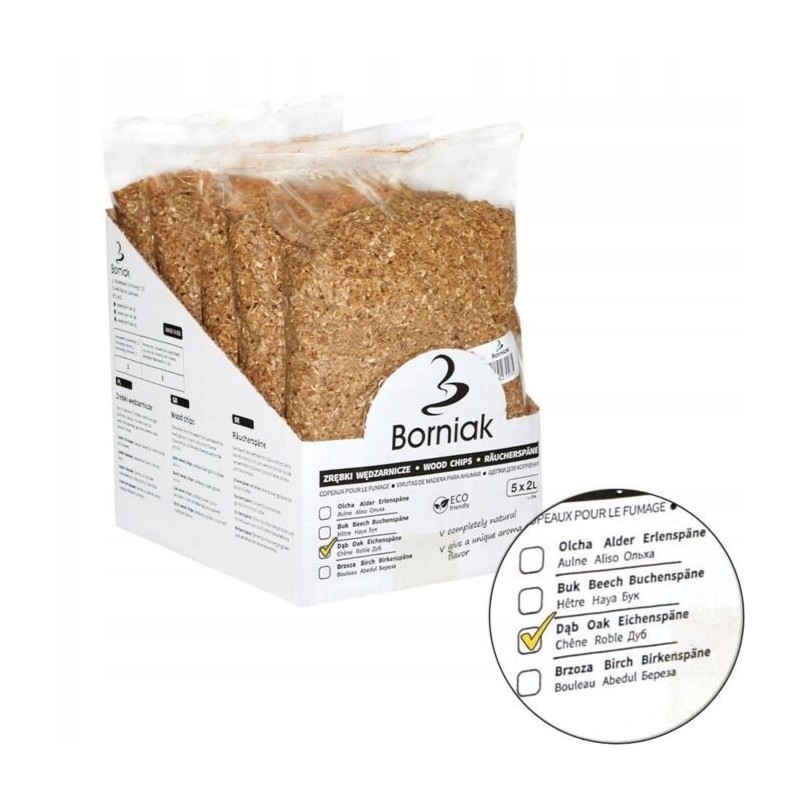 Rūkymo traškučiai ąžuolas 2l borniak