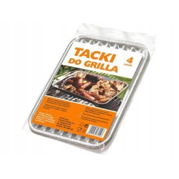 Grillplaadid 28x22xcm 4 tk