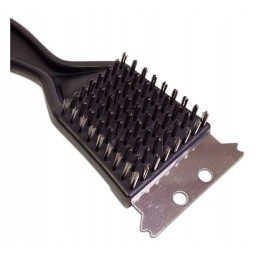 Aukciono prekė: 2 viename grilio valymo šepetys