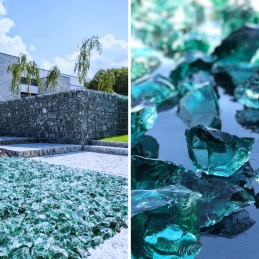 Stiklo blokeliai – dekoratyviniai