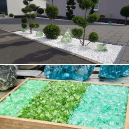 Glass blocks - decorative