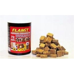 Kindling lightening cubes - 72 pcs tube