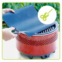 Baking foil teflon mat reusable