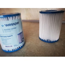 1x 58094 II tipo filtras Bestway 58383 baseino siurbliui