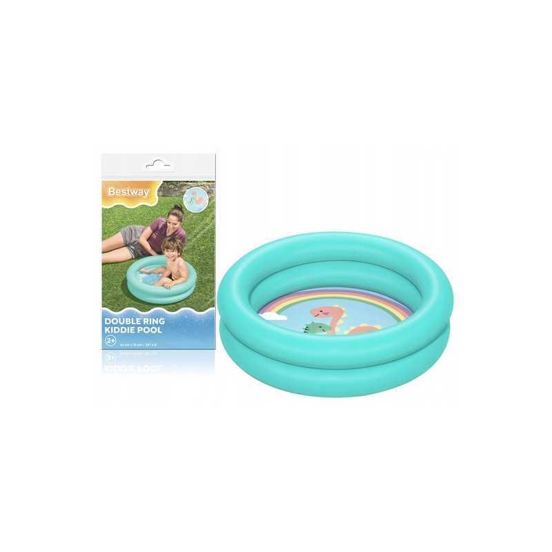 Pripučiamas baseinas mėtų dinozauras 61 cm x 15 cm bestway 51061