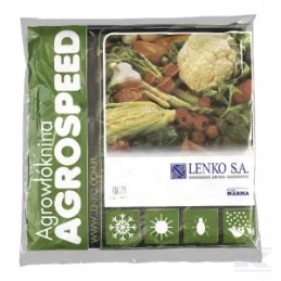 agrospeed agrotekstilė, juoda, 50 g 1,6 x 5 m