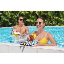 Gėrimų laikiklio puodeliai baseinui 34132 bestway x3