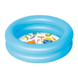 Vaikų baseinas pripučiamas irklavimo baseinas mėlynas 61x15 cm bestway 51061