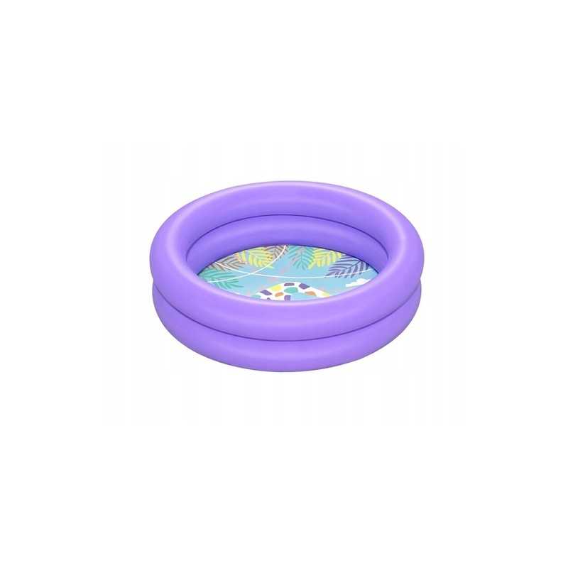 Pripučiamas baseinas purpurinis 61cmx15cm bestway 51061