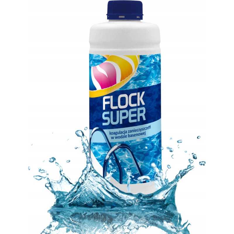 Flock super koaguliantas, antimetalinis vanduo, baseino chemikalai, 1l gamix