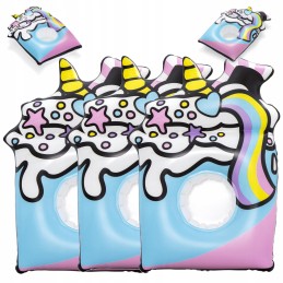 3x bestway plaukiojančių gėrimų laikikliai baseinui jz