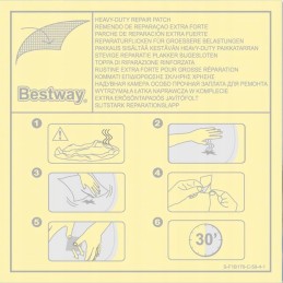 Latkas pripučiamam valties čiužiniui 10 vnt bestway 62091